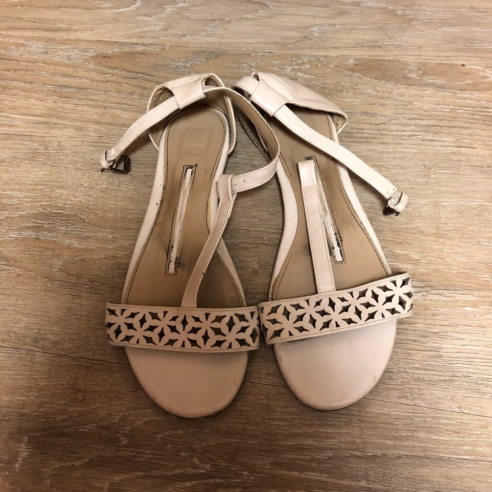 Nude sandals